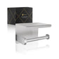Perfectosan | Toilettenpapierhalter ohne Bohren | Superior-Collection | Modell Theodotus Edelstahl